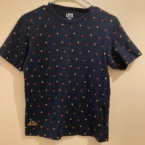 Candy Gumdrop Pattern UNIQLO Omotenashi Wagashi T-Shirt Size XS